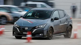 Test: Nissan Leaf med firehjulstrekk!