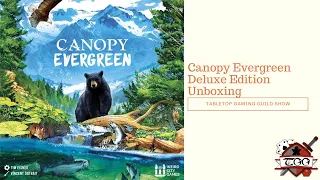 Canopy Evergreen Deluxe Edition Board Game Unboxing