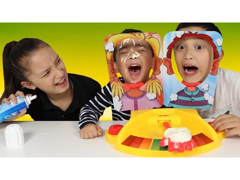 Pie Face Showdown Kids Fun Game Challenge Cream In The Face With Ckn Toys