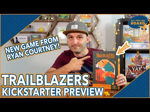 TRAILBLAZERS | Kickstarter Preview | A Puzzly Route-Building Game from Ryan Courtney