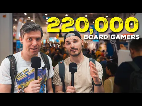 We Went to the Biggest Board Game Convention Ever!