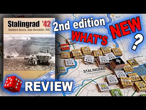 Stalingrad '42 2nd Edition | GMT WW2 WARGAME | War Board Game REVIEW