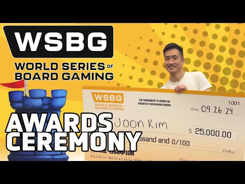 Final Awards Ceremony - World Series of Board Gaming 2025