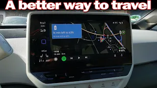A better route planner with an OBD dongle in the VW Id.3