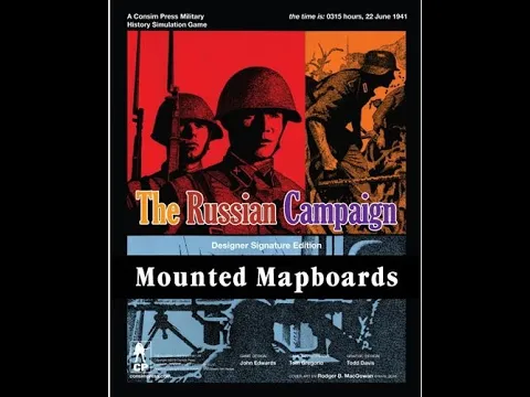 Smitty unboxes GMT's The Russian Campaign 5th Edition