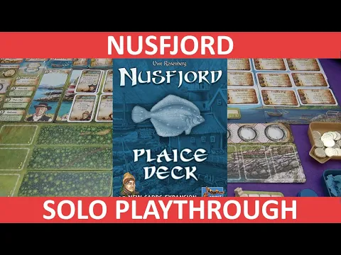 Nusfjord (w/Plaice Deck) | Solo Playthrough | slickerdrips