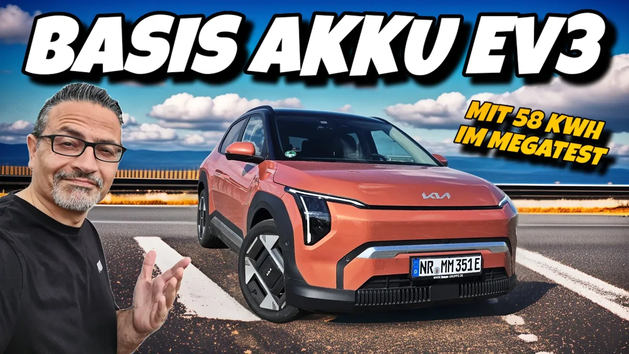 Einsteiger Kia EV3 mit 58 kWh Akku und Earth Ausstattung im Megatest. So weit kommt er. #ev  #cars