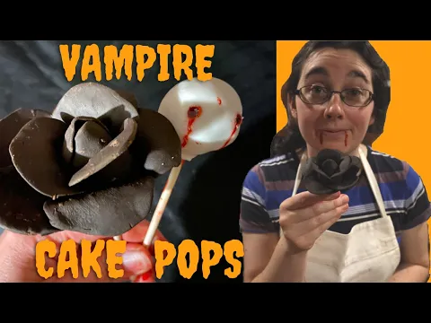 Easy Vampire Cake Pops from Vampire The Masquerade | Board Game Bakes