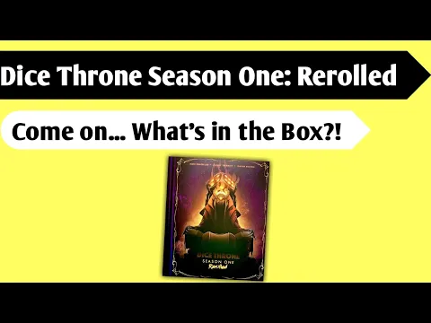 A Game of Thrones: An Unboxing of Dice Throne - Season - On Rerolled