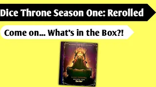 A Game of Thrones: An Unboxing of Dice Throne - Season - On Rerolled