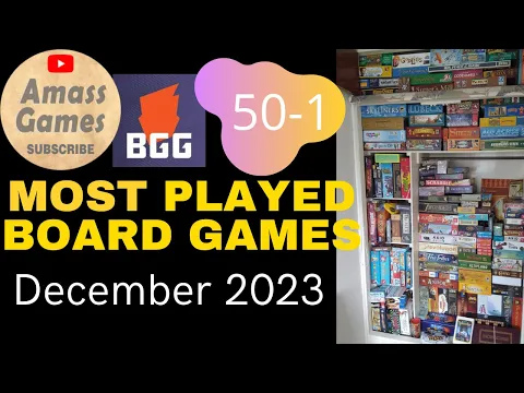 How to setup play and review board game * AmassGames * 4K