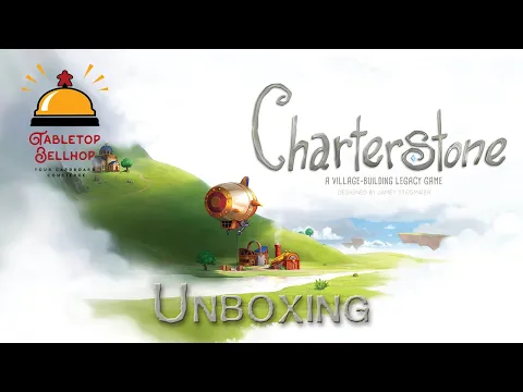 Spoiler Free Charterstone Unboxing, Check out what you get with Charterstone a Legacy Board Game