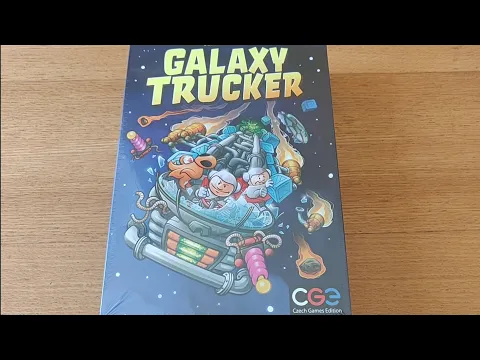 Abrindo: Galaxy Trucker 2nd ed