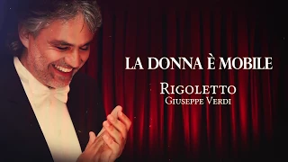 Andrea Bocelli - La Donna è Mobile / Rigoletto (Picture Postcard)