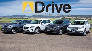 Mazda CX-5 v Honda CR-V v Jeep Longitude v Nissan Qashqai | DCOTY14