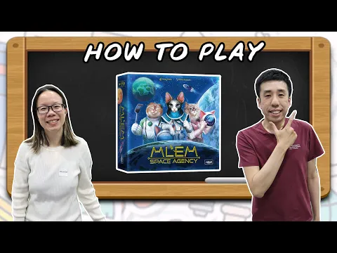 [Eng] MLEM Space Agency - How to play by Lyn - Board Game Wanderer