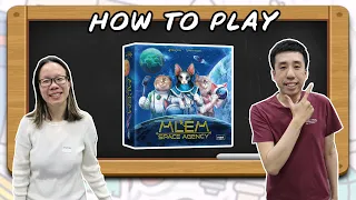 [Eng] MLEM Space Agency - How to play by Lyn - Board Game Wanderer