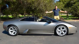 The Lamborghini Murcielago Roadster Is a Wild Exotic Supercar