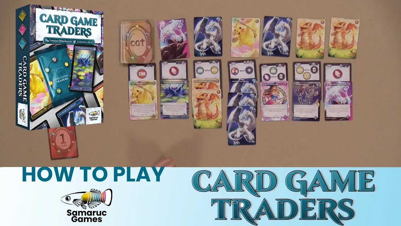 How to play Card Game Traders