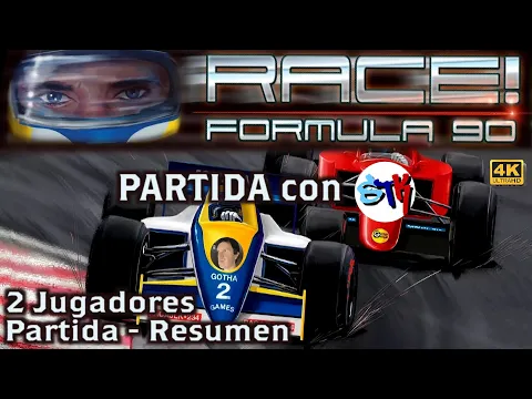 RACE! Formula 90 | Partida-Resumen a 2 Jugadores (con @stenyak)