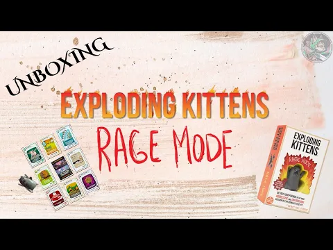 Unboxing the Exploding Kittens Rage Mode retail edition