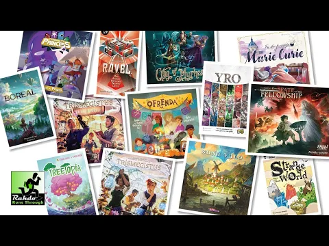 13 New Games Ranked & Reviewed + My UKGE '25 experience Rahdo Rounds Up May 2025