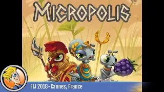 Micropolis — game preview at FIJ 2018 in Cannes