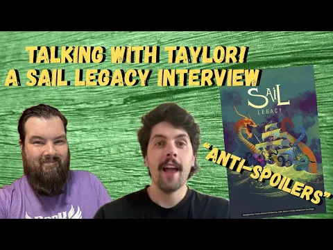 Talking With Taylor: A Sail Legacy Interview