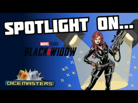Celebrating Black Widow in Dice Masters