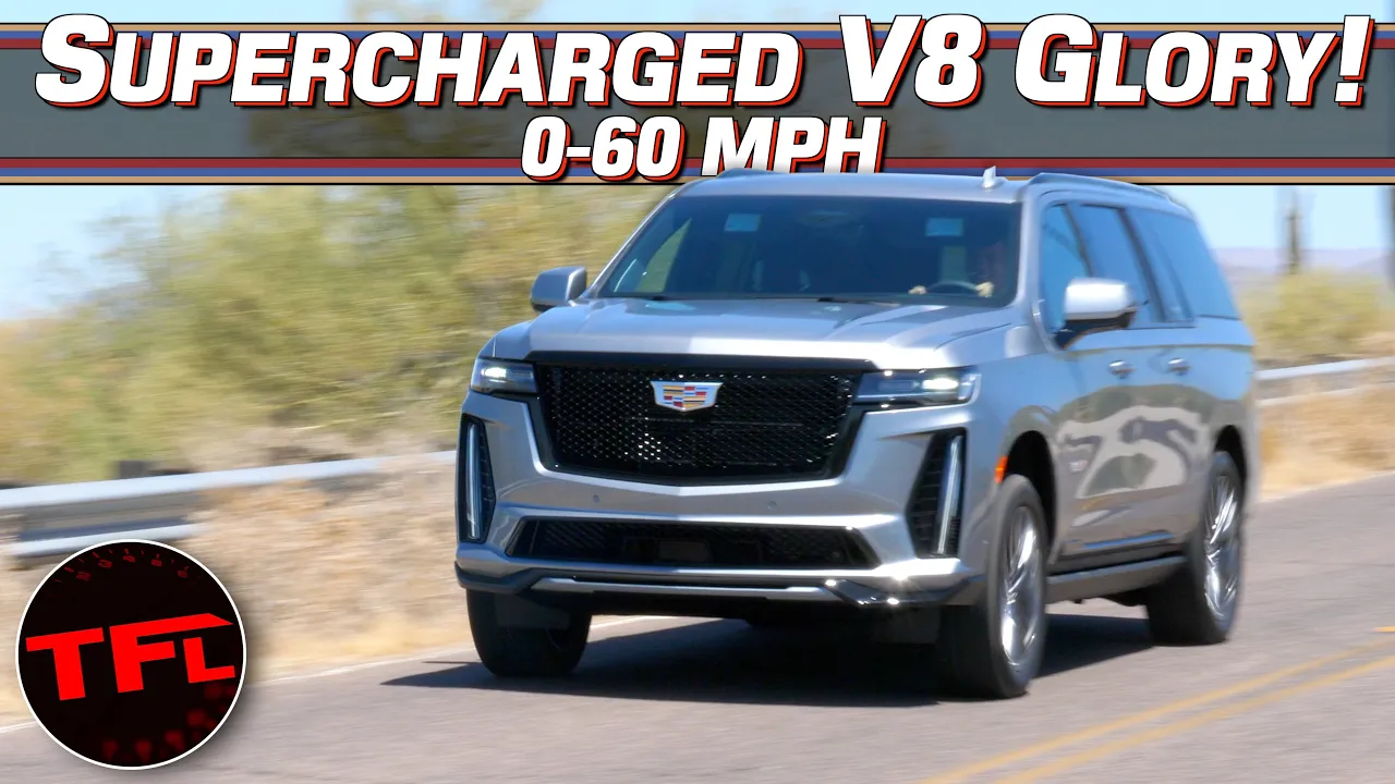 This SHOULD NOT Be Possible - the New 2023 Cadillac Escalade V Is Completely BONKERS!