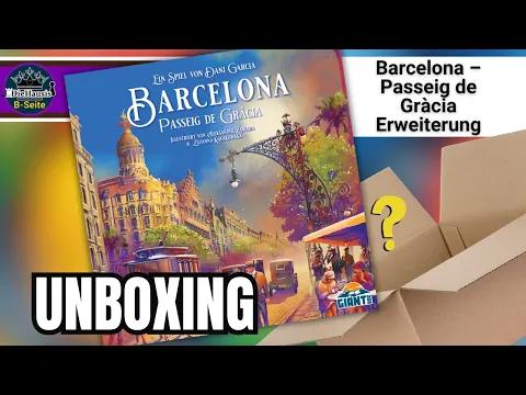 Barcelona – Passeig de Gràcia Erweiterung | Unboxing Spiel von GIANT Roc | DieHausis B-Seite