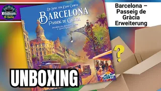 Barcelona – Passeig de Gràcia Erweiterung | Unboxing Spiel von GIANT Roc | DieHausis B-Seite