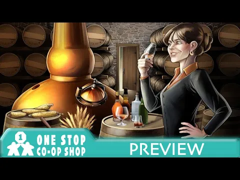 Distilled | Kickstarter Solo Playthrough and Impressions | With Mike