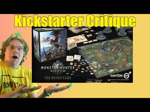 Monster Hunter World: The Board Game - Kickstarter Critique