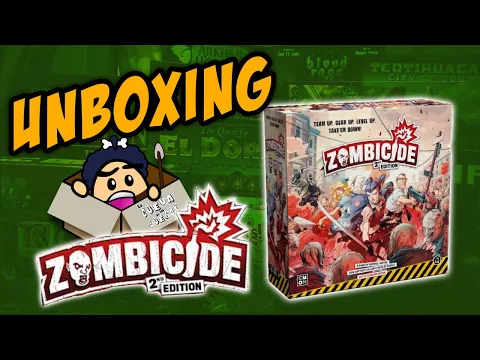 ️️ Unboxing Zombicide 2da Edición - La Cueva de los Juegos