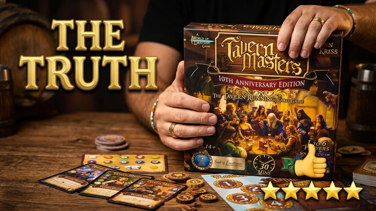 The Best Board Game You've Never Heard Of (Tavern Masters)