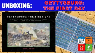 Gettysburg The First Day Unboxing
