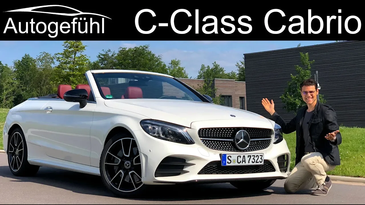 Mercedes C-Class Cabriolet Facelift FULL REVIEW C400 CClass Convertible C-Klasse 2019 - Autogefühl