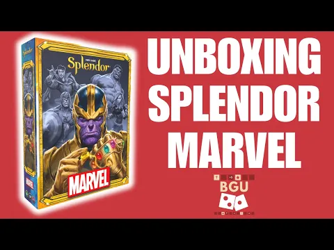 Unboxing Splendor Marvel