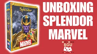Unboxing Splendor Marvel