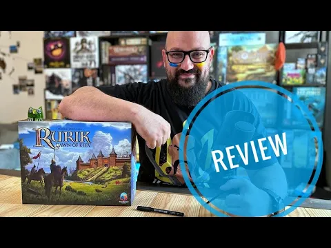 Rurik Dawn of Kiev- area control with a twist?- board game review