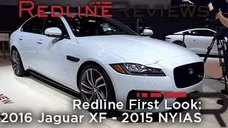 2016 Jaguar XF – Redline: First Look – 2015 New York Auto Show