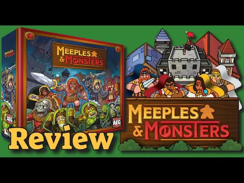 Meeples & Monsters - The board game from AEG Games - Review