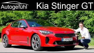 Kia Stinger GT FULL REVIEW - can it beat Audi BMW Mercedes ? - Autogefühl