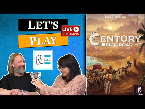 CENTURY: SPICE ROAD -  Live Board Game Playthrough & Review #119