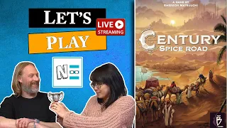 CENTURY: SPICE ROAD -  Live Board Game Playthrough & Review #119