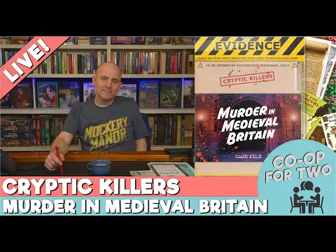 Cryptic Killers: Murder in Medieval Britain - Live Play then Review