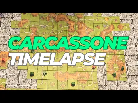 Carcassonne w Szybkim Tempie: Timelapse Rozgrywki