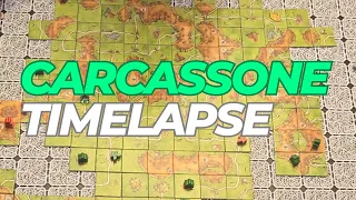 Carcassonne w Szybkim Tempie: Timelapse Rozgrywki