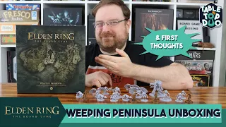 Elden Ring Board Game Weeping Peninsula Unboxing & First Thoughts